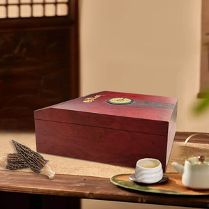 Caja de Regalo Rectangular de Madera de Palisandro de 10 mm Hecha a Mano para Embalaje General y Manualidades - Product Image 5