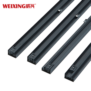 Chất lượng cao Nhôm đóng Khung vít Con lăn xử lý hệ thống đường sắt vuông tắm cửa phần cứng mà không cần kính - Product Image 5