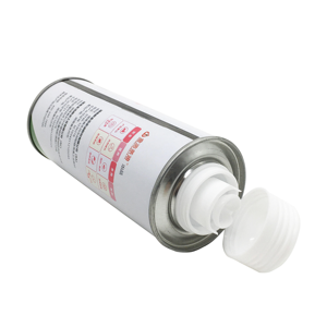 Boîte métallique vide pour huile comestible, impression personnalisée, capacité 0,25 l (250 ml), avec couvercle en PE, en vente - Product Image 4