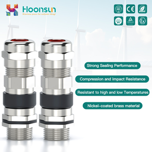 Ультрадолговечный легкий кабельный ввод с двойным уплотнением, бронированный, класс защиты IP66, низковольтный, взрывозащищенный, с нулевым утечением, латунный - Product Image 2