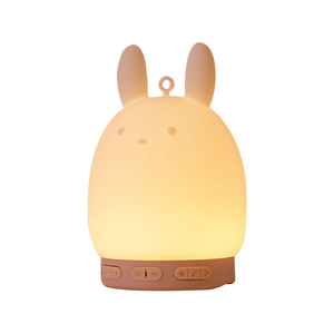 Compagnon de doux rêves | Veilleuse animale mignonne et sucette sonore | Matériau sûr pour bébé approuvé par les parents - Product Image 4