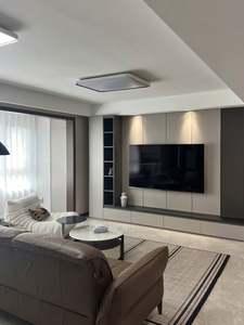 Diseño Completo de Sala de Estar Moderna y Minimalista, Mueble para TV, Mesa de Centro, Muebles de Sala de Estar de Diseño Completo - Product Image 4