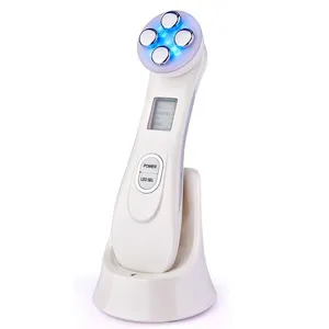 6 In 1 Led-Machine Radiofrequentie/Diathermie Gezichtslift Radiofrequentie Huidverstrakking Rf-Massageapparaat