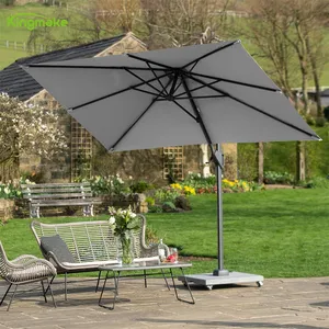 Fabbrica della cina unico ristorante ombrelloni giardino ombrelloni alluminio, ombrelloni parasole per Patio esterno ombrelloni