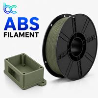 Filament d'impression 3D en ABS renforcé de fibre de carbone OEM 1,75 mm, haute rigidité, pièces mécaniques légères, moulage