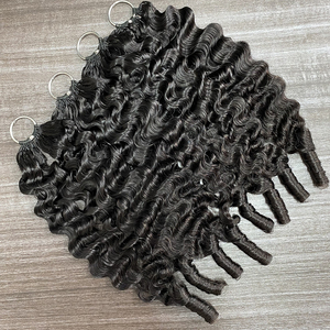 Vendita Calda: Estensioni per <span class=keywords><strong>Capelli</strong></span> all'Uncinetto in Piuma, Stile Boho, <span class=keywords><strong>Ricci</strong></span> Birmani Senza Nodi, <span class=keywords><strong>Capelli</strong></span> <span class=keywords><strong>Ricci</strong></span> Crespi Yaki - Product Image 1