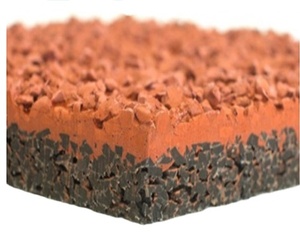 New Soccer <b>Sport</b> <b>Flooring</b> EPDM+SBR Granules 10-Year Warranty 9-15mm Thickness Factory Price Wear-resistant System Running Track - Product Image 2