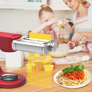 Outils et gadgets <span class=keywords><strong>de</strong></span> <span class=keywords><strong>cuisine</strong></span>, <span class=keywords><strong>ustensiles</strong></span> 3 en 1, presse à pâtes <span class=keywords><strong>KitchenAid</strong></span> en acier inoxydable pour spaghetti, fettuccine - Product Image 2