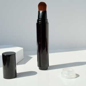 Fourniture de bouteilles d'emballage cosmétiques Bouteilles sous vide en lotion PP Bouteilles pulvérisatrices de 12ml 20ml avec pinceaux de maquillage, - Product Image 4
