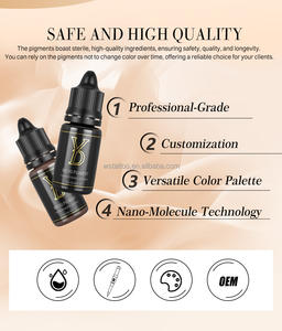 Pigment organique <span class=keywords><strong>de</strong></span> tatouage <span class=keywords><strong>de</strong></span> sourcil et encre <span class=keywords><strong>de</strong></span> PMU pour la machine semi permanente <span class=keywords><strong>de</strong></span> maquillage - Product Image 5