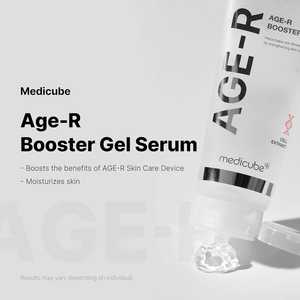 เจล MEDICUBE AGE-R BOOSTER 100 มล. ผลิตภัณฑ์บำรุงผิวจากเกาหลี เจลลดเลือนริ้วรอยและปรับผิวขาวกระจ่างใส สำหรับผิวหน้าและลำคอ ช่วยลดเลือนริ้วรอยและปรับผิวให้กระจ่างใส - Product Image 2