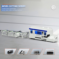 Découpeuse professionnelle de tube de laser 3KW contrôle de commande numérique par ordinateur zéro matériel de queue ± 45 ° biseau coupant 3D pour l'usinage de précision
