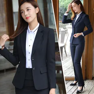 2022 suit workwear professional suits female fashion new high quality luxury Ladies business office two piece suit sets