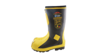 Bottes de protection en caoutchouc pour pompiers, résistantes aux hautes températures, anti-perforation, chaussures de sécurité pour les opérations de sauvetage incendie