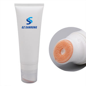 Gel de sílice para masaje, tubo de cepillo de silicona de diseño único para limpieza facial y exfoliante corporal, personalizado, 50, 100ml, 100g - Product Image 1