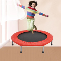 Hiqh qualité Mini trampoline de saut d'intérieur en plein air enfants et adultes perte de poids exercice Fitness 40 pouces trampoline de saut