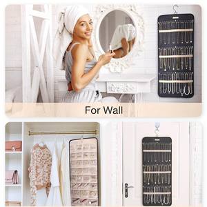 교수형 보관 가방 보석 홀더 목걸이 팔찌 귀걸이 반지 보석 주최자 및 보관 보석 상자 - Product Image 3