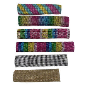 공장 클래식 맞춤형 라인스톤 뱃살끈: 장식용 신발 갑피 소재용 라인스톤 트림 - Product Image 4