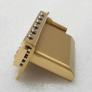 Kích thước đầy đủ đồng thau khối ST Tremolo cầu 2-Pivot phong cách 52.5mm chuỗi khoảng cách 2 điểm Tremolo Vàng - Product Image 4