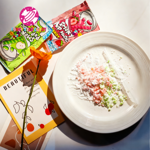 Maßgeschneiderte Fruchtige Sprungbonbons Halal Großhandel Apfel-Erdbeer-Geschmack Süßigkeiten Stroh-Rauch-<span class=keywords><strong>Popping</strong></span>-<span class=keywords><strong>Candy</strong></span> Kinder-Süßigkeiten-Spielzeug - Product Image 3