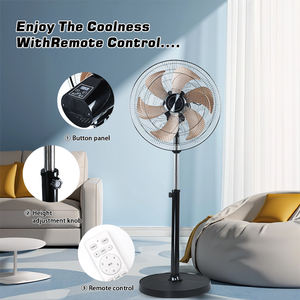 Huishoudelijke ventilator, grote staande ventilator voor de slaapkamer - Product Image 4