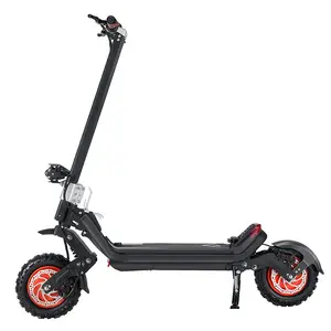 G63 Scooters électriques pliants pour adultes, trottinette tout-terrain à double moteur de 1200W avec affichage