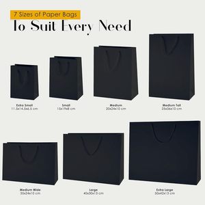 Bolsa de Regalo de Lujo para Joyería, Ropa y Compras, de Papel Ecológico con Impresión Personalizada al por Mayor, con Asa - Product Image 5