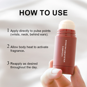 Profumo Solido in Gel <span class=keywords><strong>a</strong></span> Lunga Durata con Vitamina E Naturale, Idratante Profumato, Formato Regolare, Ecologico, Portatile - Product Image 4