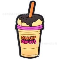 Aksesoris Sepatu Donat Lucu Baru Laris Manis Grosir, Hiasan Sepatu Minuman, Aksesoris Makanan dan Minuman untuk Sepatu Clogs