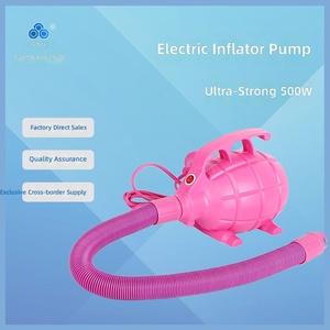 Pompe à air électrique 500W 110-240V pour planche de surf de parc aquatique, sac sous vide domestique, matelas de piscine gonflable, tapis de gym, avec <span class=keywords><strong>tube</strong></span> de 0,4M - Product Image 2