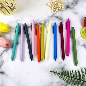 Nuevos Bolígrafos de Gel de Goma Suave con Logotipo Personalizado, Tinta de Color que Combina con el Color del Cuerpo, Bolígrafos de Tinta de Gel al por Mayor - Product Image 3