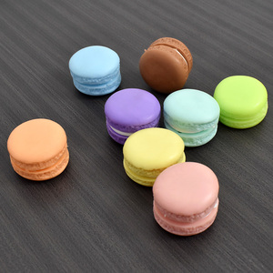 2026 Colorful PVC Fake Cake Sample <b>Empty</b> Macaron Display Prop for Dessert Simulation - Product Image 1