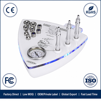 Máquina de Microdermoabrasión, Máquina Facial de Dermoabrasión, Removedor de Puntos Negros, Exfoliador de Piel con Vacío, Equipo de Salón con 9 Puntas de Diamante