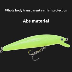 Ingrosso pesciolini galleggianti da 8.5cm/7.2g nuova <span class=keywords><strong>esca</strong></span> artificiale con <span class=keywords><strong>esca</strong></span> <span class=keywords><strong>finta</strong></span> e <span class=keywords><strong>finta</strong></span> a lunga fusione per pesci d'acqua salata spigola - Product Image 4