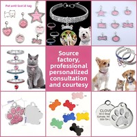 Plaque d'identification pour chien et chat anti-perte, personnalisable, avec pendentif diamant, cadre photo 9-A, toutes saisons