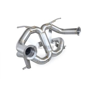 Tubo de Escape para Lamborghini Aventador SVJ <span class=keywords><strong>LP770</strong></span>-<span class=keywords><strong>4</strong></span> 6.5 2018-2022, Tubo de Escape de Alto Rendimiento con Válvula Inteligente y Catalizador, Ajuste Perfecto - Product Image 6