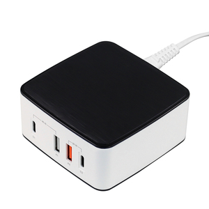 65W gan sạc PD sạc nhanh <span class=keywords><strong>Power</strong></span> Adapter gan phí 65W USB C sạc <span class=keywords><strong>CE</strong></span> SAA <span class=keywords><strong>ROHS</strong></span> chứng nhận đa chức năng bộ sạc - Product Image 1