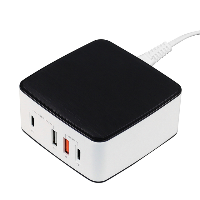 65W GaN Charger PD Fast Charging Power Adapter GaN Charge 65W Usb c Charger CE SAA RoHS Certified Multifunction Chargers