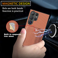 Casing ponsel Samsung A52 5G, dompet penyimpanan asli tahan banting Digital indah, casing penutup ponsel lembaran Magnet bawaan untuk Samsung A52 5G
