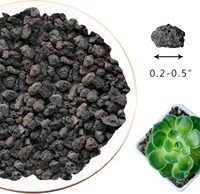Blocs de pierre de lave noire de qualité supérieure pour foyers intérieurs et extérieurs, cheminées, grills à gaz, aquariums, aménagement paysager, design industriel