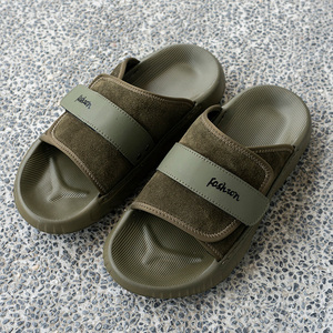 Sandalias de Cuero Genuino para Hombre, Estilo Deportivo, Ligeras, Cómodas y Transpirables, Moda de Verano - Product Image 1