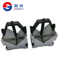 Ensemble de blocs en V et de pinces pour machine de fraisage CNC en acier, support magnétique pour outils de serrage