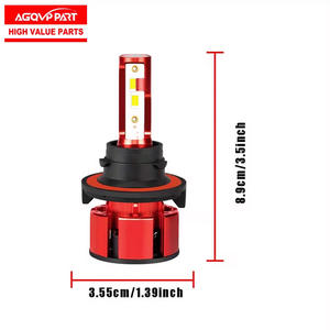 Ampoules <span class=keywords><strong>de</strong></span> phares LED pour Ford Escape 08-12, 6 pièces, faisceau haut/bas, <span class=keywords><strong>ampoule</strong></span> antibrouillard, combo 6000K 36000LM, blanc super lumineux, Plug and Play - Product Image 2