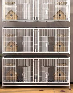 Fabrikant Groothandel Drielaagse Vierkante Grote Papegaaienkooi Vogelkooi Grote Broedvogelkooi Met Dienblad <span class=keywords><strong>Feeder</strong></span> - Product Image 5