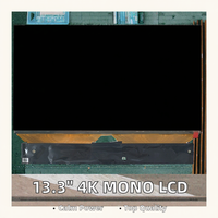 Modul LCD TFT 4K 13,3 Inci 3840 x 2160 332 PPI eDP 1.4 Layar Tampilan untuk Printer 3D