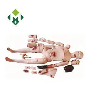 医学学科烧伤伤口护理培训模型医学科学高级全科医生人体模型高级创伤模拟器