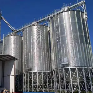 Vertical de stockage de lait en acier inoxydable silo