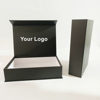 Boîte cadeau en carton rigide magnétique personnalisée de qualité supérieure pour cosmétiques, avec logo estampé à chaud, pour flacon de peptide, souvenir, tasse