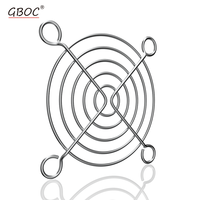 Grille de protection en fil métallique argenté GBOC 80 mm pour ventilateur axial de refroidissement 8 cm (3,15 pouces)