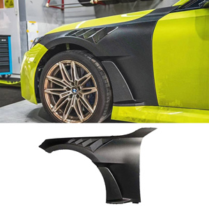 บังโคลนคาร์บอนไฟเบอร์สำหรับ BMW M2 G87 รุ่นอัพเกรดพร้อมบังโคลนแบบเปิดสไตล์ Alpha N - Product Image 1